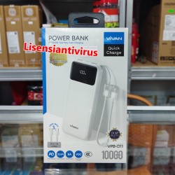 VIVAN Powerbank 10000mAh Fast Charging 22.5W LED Display 3 Output Free Kabel Pengisian Dua Arah VPB-D11